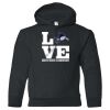 18500B Youth Heavy Blend Hooded Sweatshirt Thumbnail